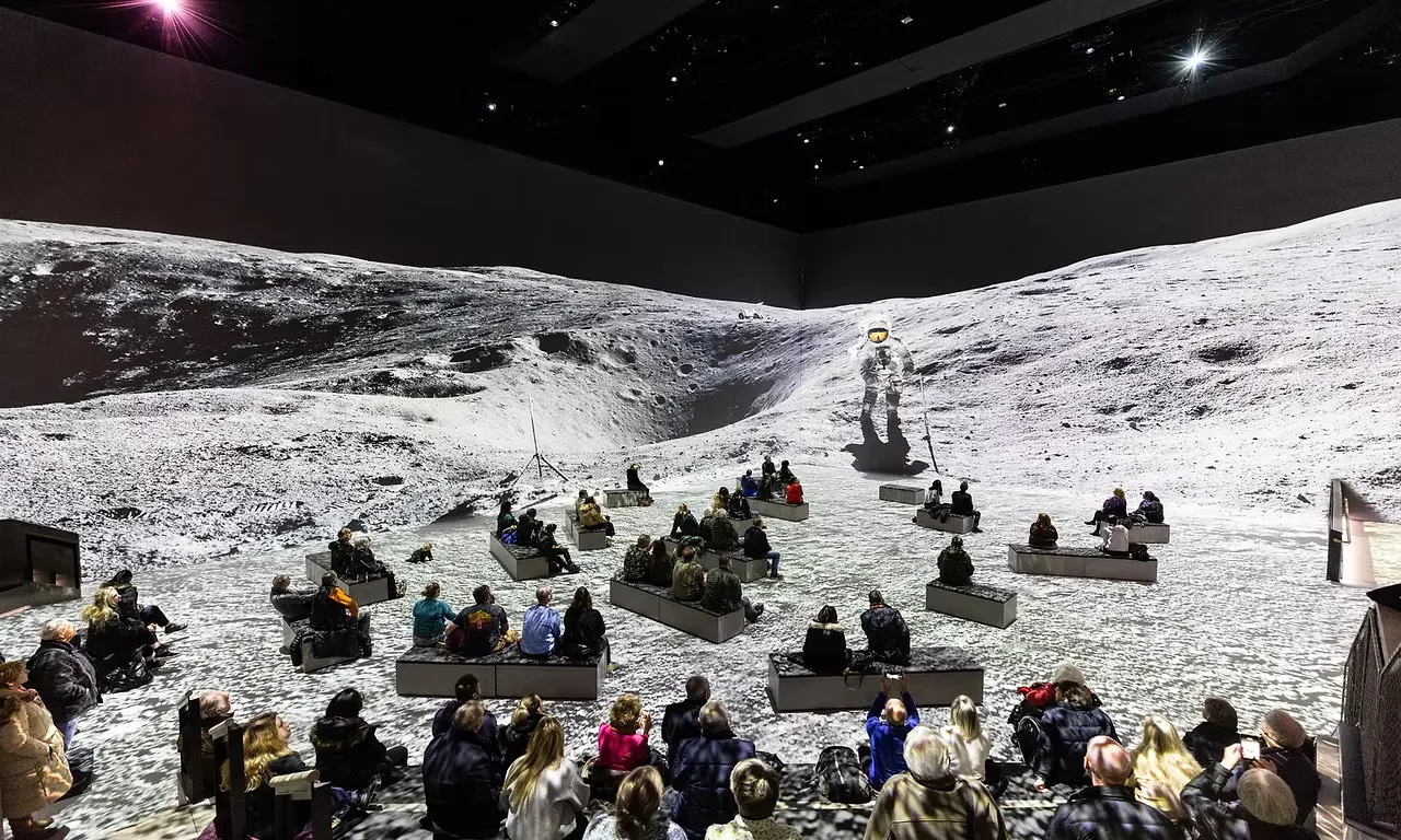 Experiencing the Lunar Landscape on a Cosmic Scale: A Review of The Moonwalkers: A Journey with Tom Hanks