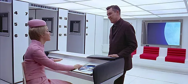 Design in Stanley Kubrick's 2001: A Space Odyssey (1968)