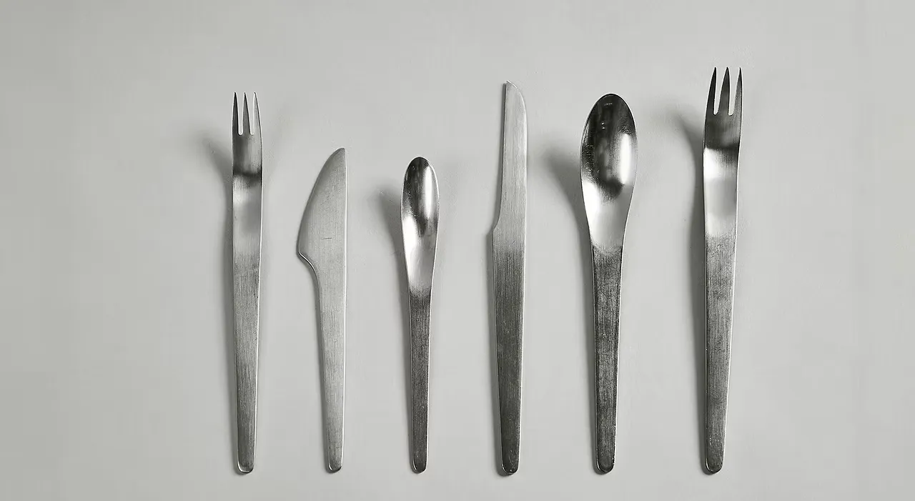 Arne Jacobsen stainless steel flatware